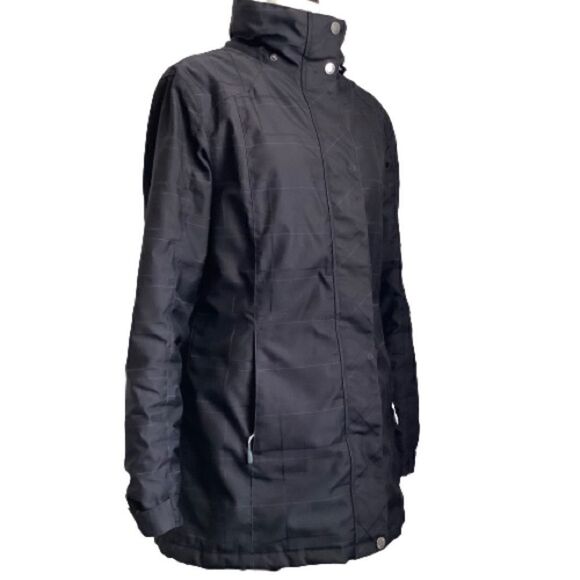 McKINLEY BLACK WINTER COAT SIZE MEDIUM - Picture 2 of 15